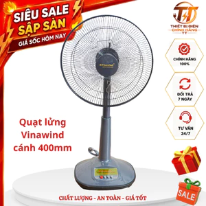 Quạt lửng, quạt điện Vinawind cánh 400mm điều chỉnh độ cao tiết kiệm điện gia đình