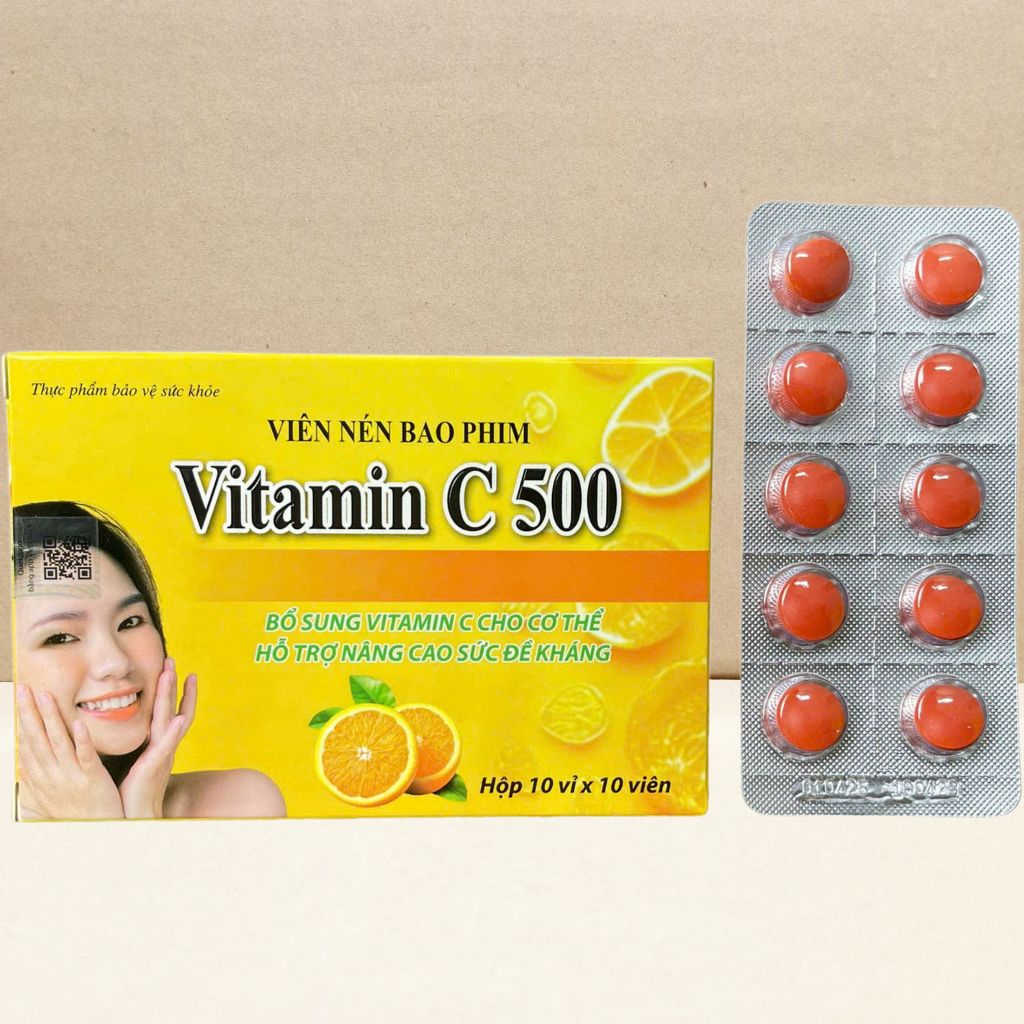 Combo 3 Hộp Vitamin C 500 Vỉ - Rostex - Takarai - Vitamin Chữa Lành