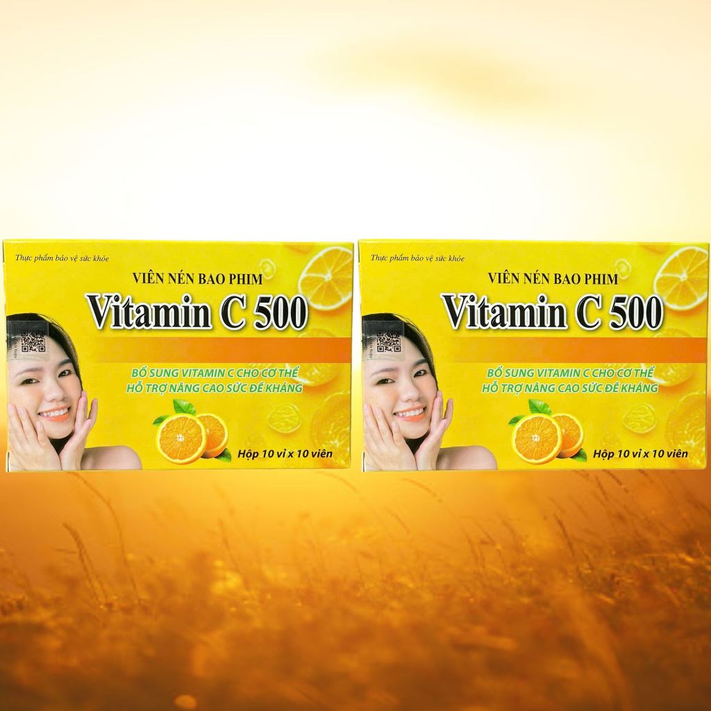 Vitamin C 500 Vỉ - Rostex - Takarai - Vitamin Thanh Lọc
