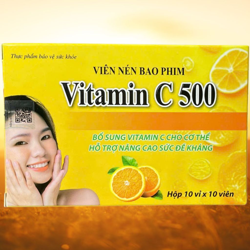 Vitamin C 500 Vỉ - Rostex - Takarai - Vitamin Thanh Lọc