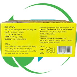 Vitamin C 500 Vỉ - Rostex - Takarai - Vitamin Phục Hồi