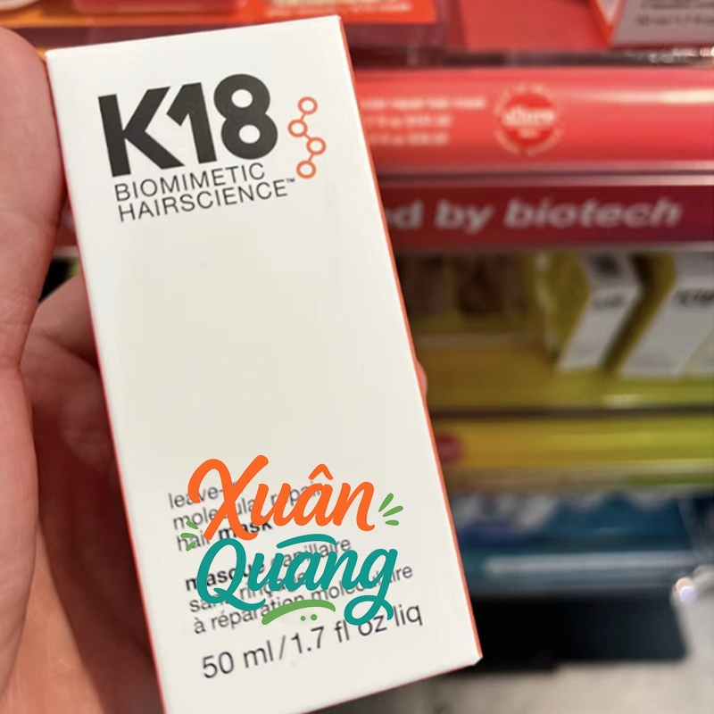 【Nhập khẩu từ Mỹ】Mặt Nạ Phục Hồi Tóc Hư Tổn K18 Leave-In Molecular Repair Hair Mask 50ml / 150ml