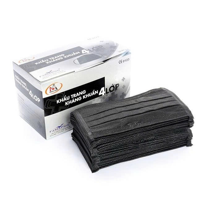[COMBO 5 HỘP] Hộp 50 Khẩu Trang Nam Anh Mask, Chất Liệu Êm, Dễ Chịu