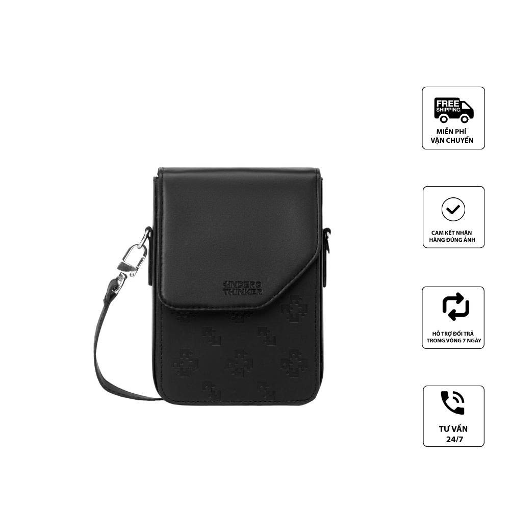 Túi Xách Da PU Đeo Chéo SLOCK Nam Nữ Monogram Dập Chìm Cao Cấp Chính Hãng Local Brand Underthinker