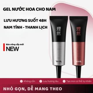 NƯỚC HOA CHO NAM DẠNG GEL Hương Thơm Quyến Rũ, Nam Tính Bí Ẩn, Lưu Hương Lâu Dài, Hương Thơm Mộc Mạc Sang Trọng Cuốn Hút