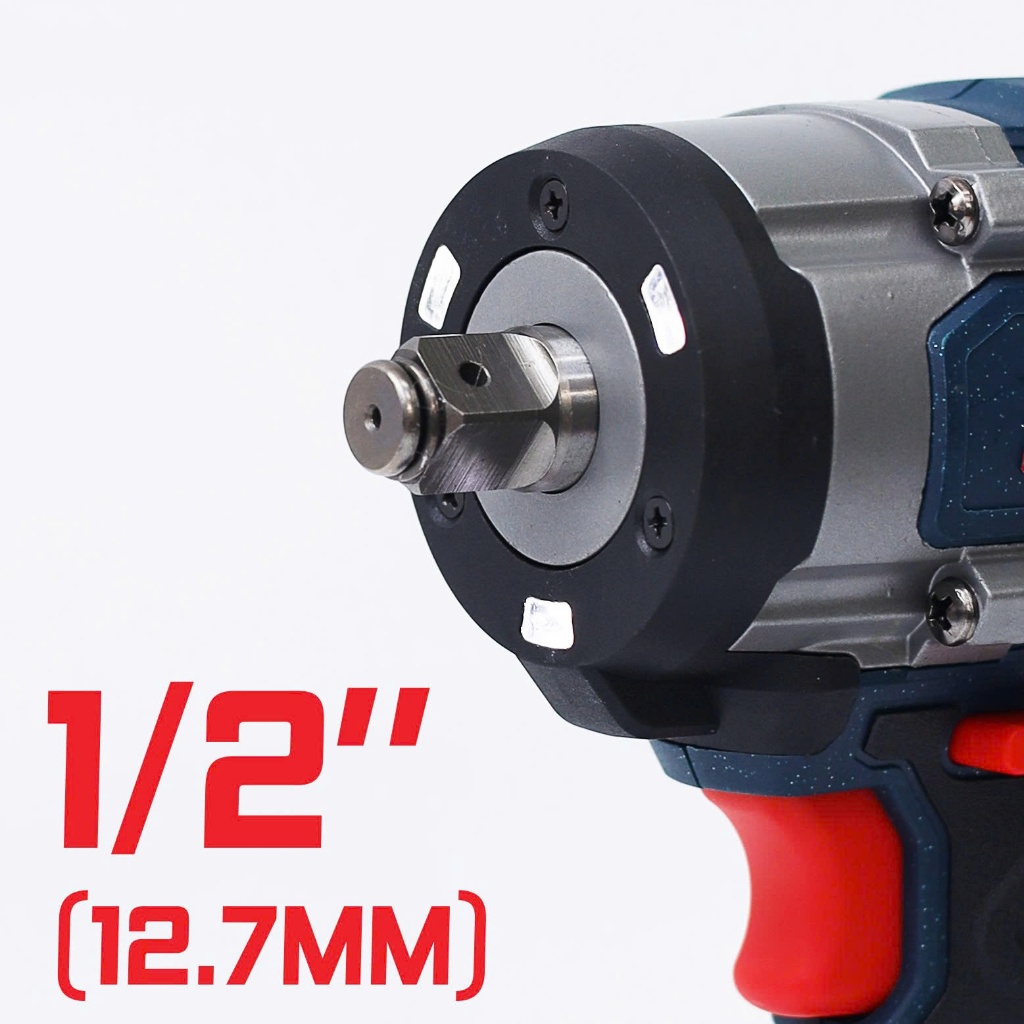 Máy Siết Mở Ốc Ô Tô Siêu Khỏe BS BOSSUN BS-IW750N, Lực Siết 750N.m, Chỉnh Tốc 3 Cấp  - Không Than