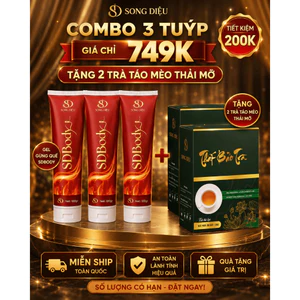 COMBO 3 GEL GỪNG QUẾ TẶNG 2 TRÀ TÁO MÈO THẢI MỠ