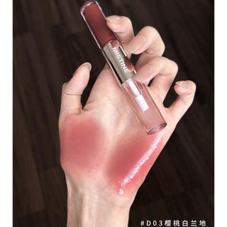 [Mistine] Son Kem Bóng 2 Đầu Mistine Lâu Trôi Dưỡng Ẩm 1.5g x 2