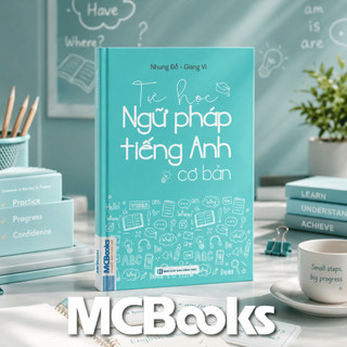 Combo Sách - Tự Học Ngữ Pháp tiếng Anh cơ bản + 2000 Từ Vựng (Khổ nhỏ cầm tay) - MCBooks Chính Hãng