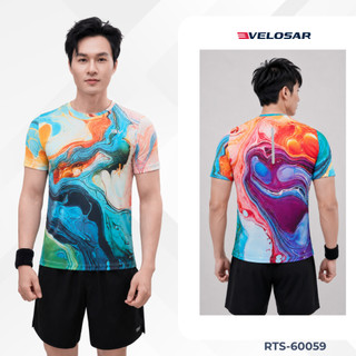 Áo Thun Nam Thể Thao Velosar RTS-60059 Đa Năng Thoải Mái, Thấm Hút, Nhanh Khô