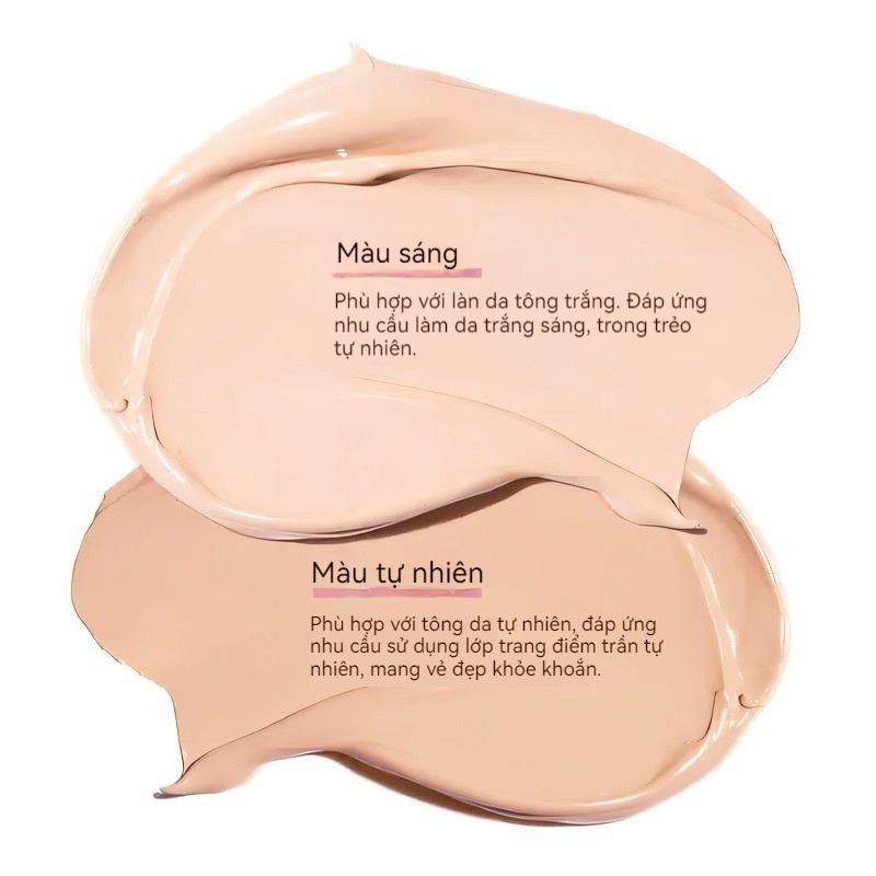 Phấn nước cushio,giữ trang lâu,chống trôi trang,che khuyết,kiểm dầu,dưỡng ẩm,2 màu