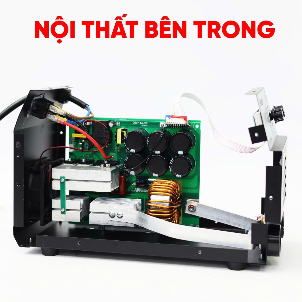 Máy hàn điện WORKFIX WF-MMA220IGBT Hàn que 1.6 - 4.0mm, Đánh lửa hồ quang nhiệt, lực đẩy, chống dính