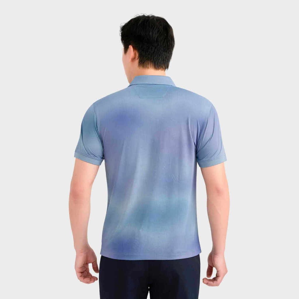 Áo Polo Nam Lưới Insidemen Regular Fit hiệu ứng Gradient độc đáo, thoáng khí, khô nhanh IPS251AS0