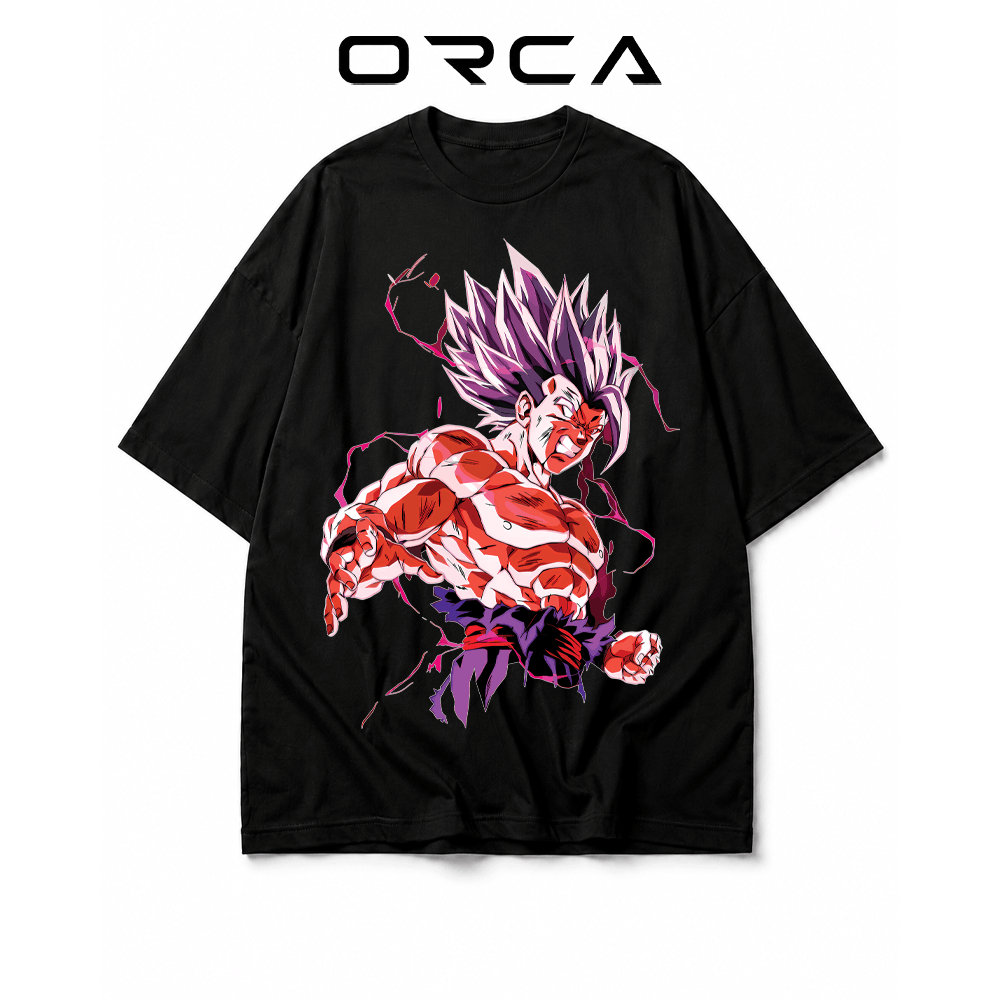 Áo thun Orca in hình Gohan Super Saiyan Dragon Ball - Vải Cotton cao cấp - ORCA60