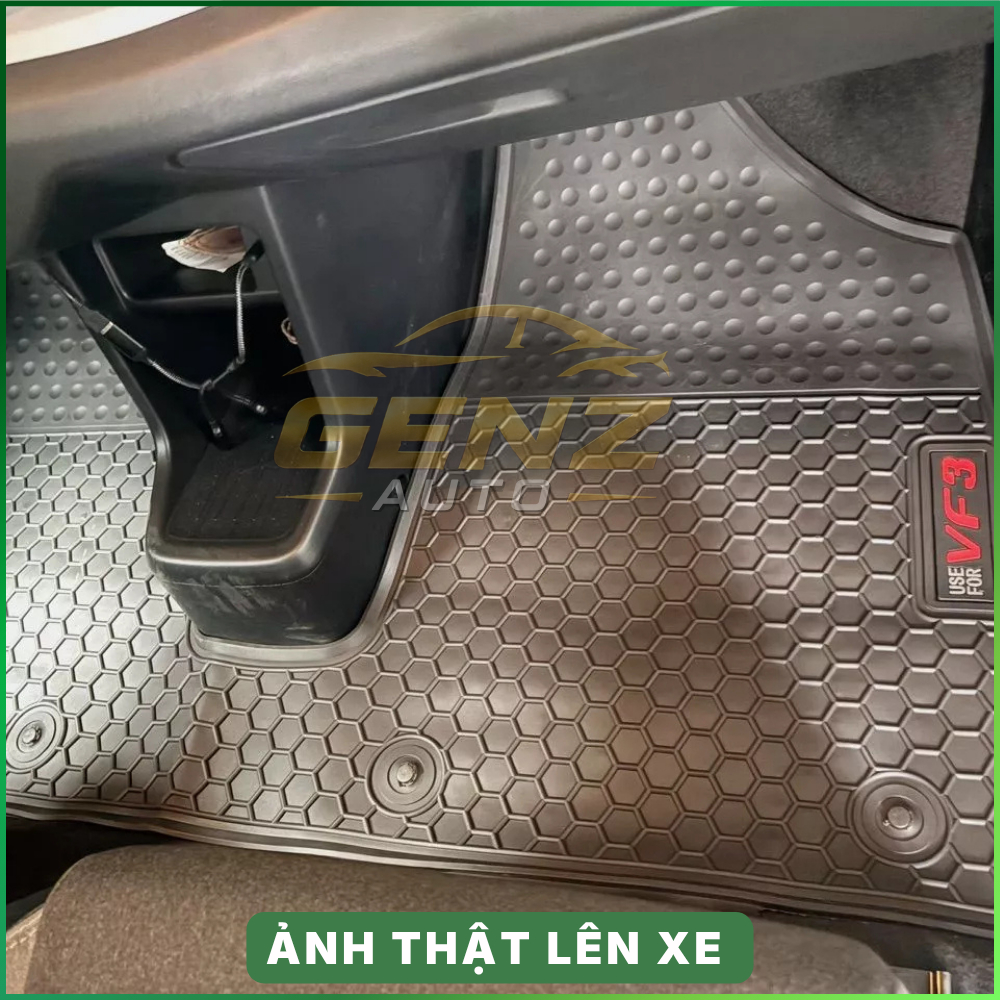 Thảm Lót Sàn Xe Oto-Cao Su Đúc Không Mùi dành Cho Các Dòng Xe, Chuẩn theo Form Xe, Chống Nước, Dễ Vệ Sinh