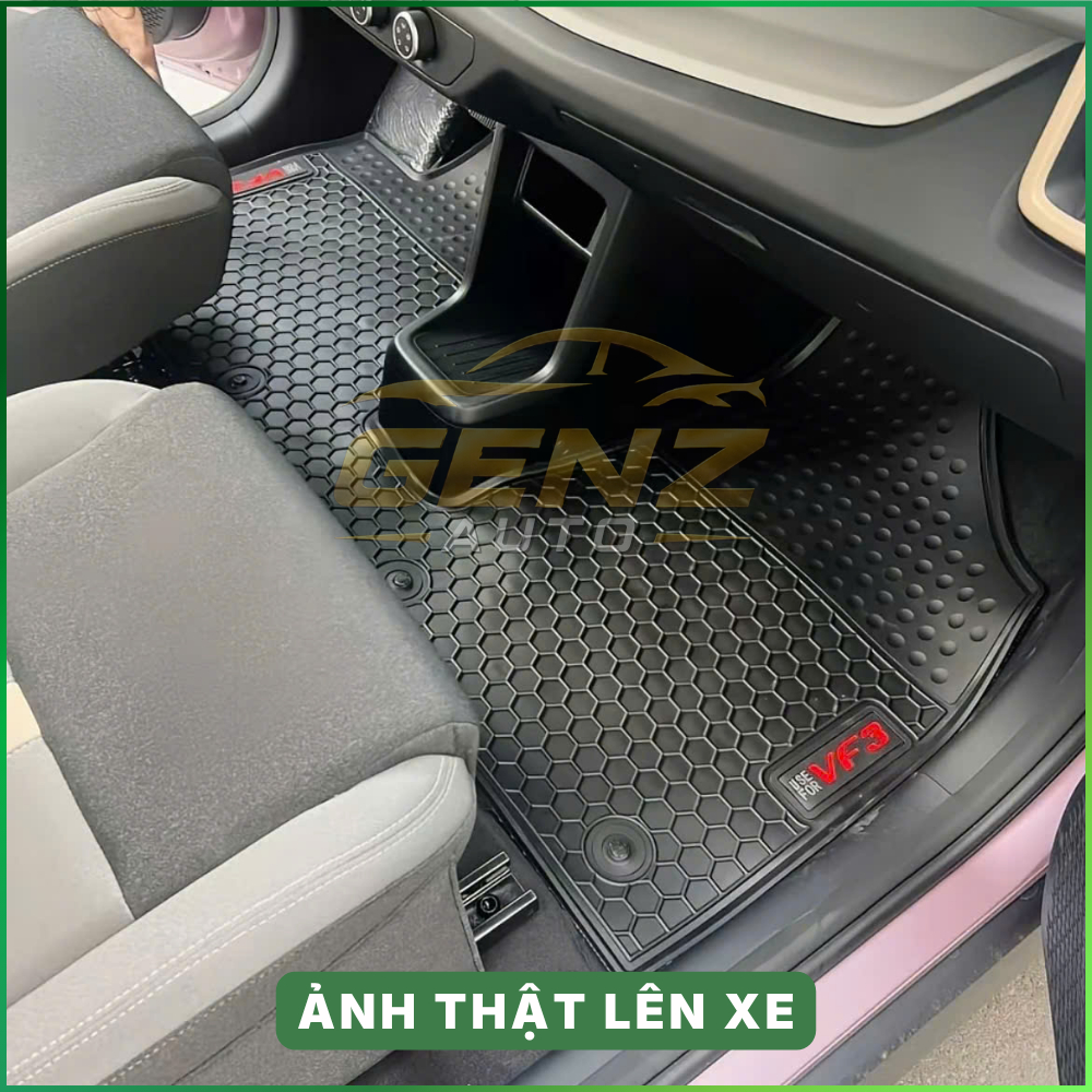Thảm Lót Sàn Xe Oto-Cao Su Đúc Không Mùi dành Cho Các Dòng Xe, Chuẩn theo Form Xe, Chống Nước, Dễ Vệ Sinh
