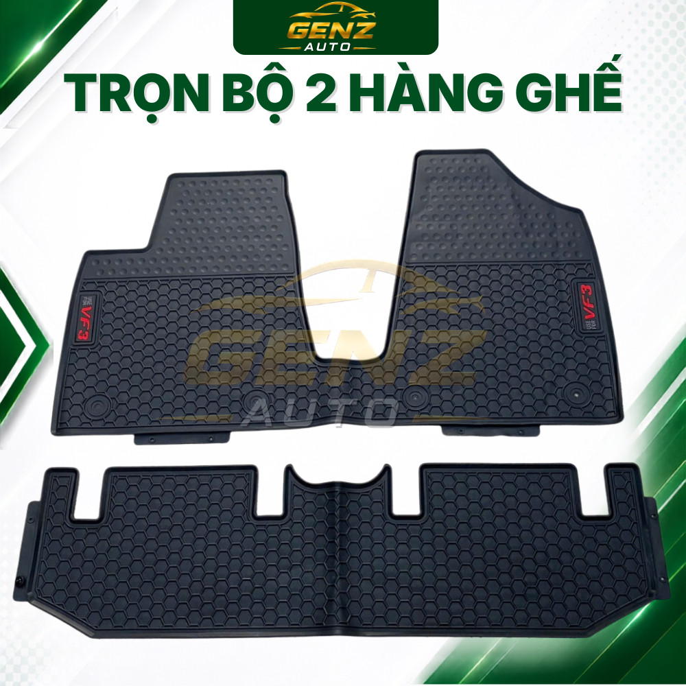 Thảm Lót Sàn Xe Oto-Cao Su Đúc Không Mùi dành Cho Các Dòng Xe, Chuẩn theo Form Xe, Chống Nước, Dễ Vệ Sinh