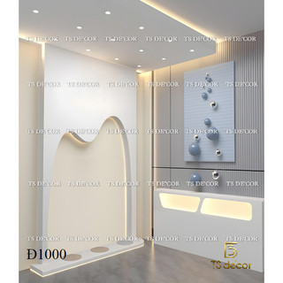 Phông nền livestream TS Decor, background chụp ảnh dạng góc giúp không gian rộng rãi in 3D/5D đủ kích thước