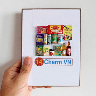Mô hình charm Vn - trang trí nhà mini