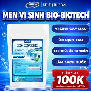 Men Vi Sinh BIO - BIOTECH Vi Sinh Gây Màu Ổn Đinh Tảo, Tạo Thức Ăn Tự Nhiên Cho Ao Nuôi