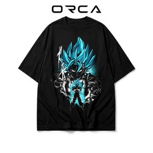 Áo thun Orca in hình Goku Blue Dragon Ball - Vải Cotton cao cấp - ORCA63
