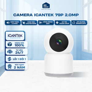 Camera IP Wifi Xoay Trong Nhà Icantek ICAN 79P 2MP - Hàng Chính Hãng