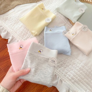 Combo 3 Quần Lót Cotton Nữ Viền Chun Mềm Chống Hằn Xinh, Quần Chip Cạp Cao Thấm Hút Tốt King Shop L-6017