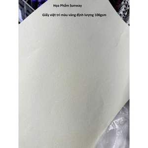 Giấy vàng Giấy Vẽ Việt Trì 100Gsm – Giấy Vẽ Hình Họa Phác Thảo, Giấy Vẽ Chì A3/A2