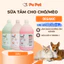 Sữa Tắm Kèm Xả ORGANIC Cho Chó Mèo Can 3.8L, An Toàn Lành Tính, Dưỡng Ẩm, Gỡ Rối - PUPET