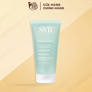 Mini SVR Physiopure Gelée Moussante - gel rửa mặt da nhạy cảm tuýp nhỏ 55ml (HÀNG TẶNG KHÔNG BÁN)