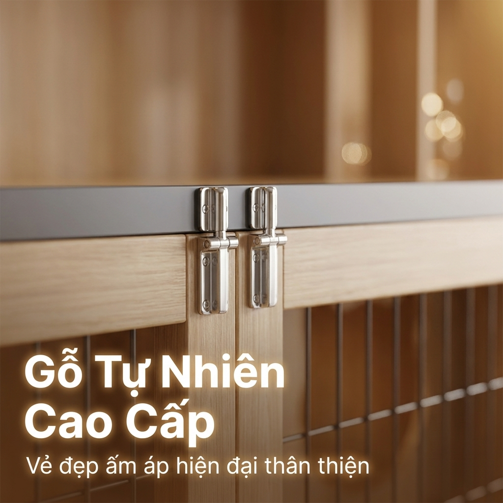 Villa Mèo Lưới Thép 3 Tầng Sang Trọng - Không Gian Vui Chơi Đa Năng, Dễ Vệ Sinh Cho Nhiều Mèo