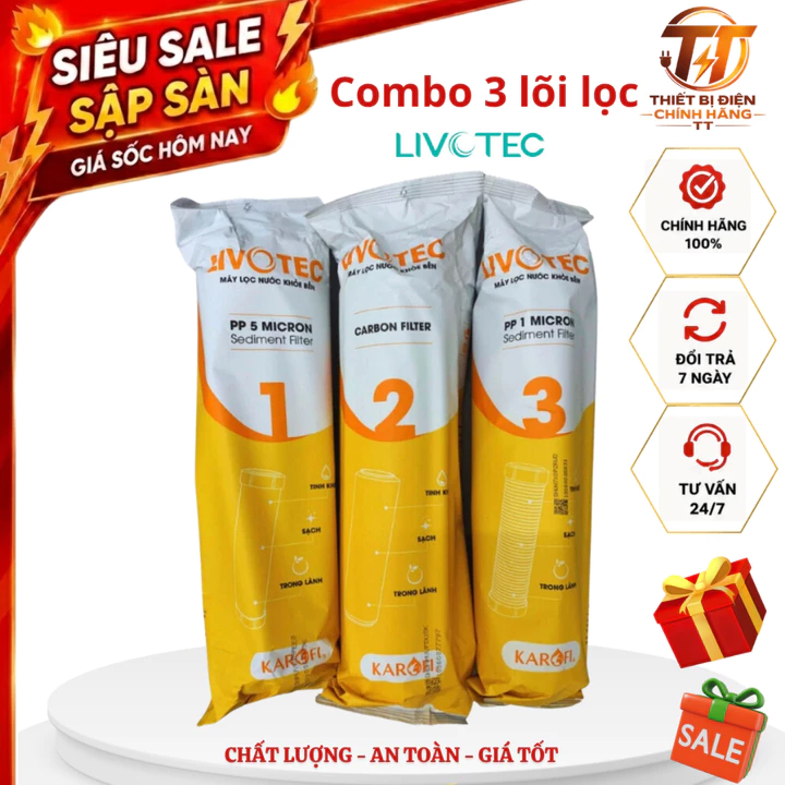 Karofi Combo Water Filter Cartridge Livotec Thay – 3