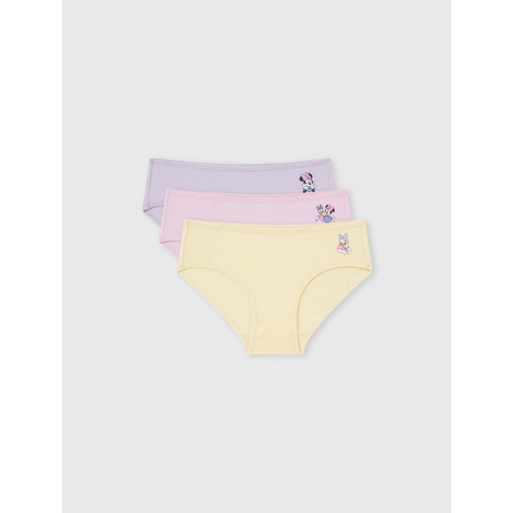 Combo 3 quần lót tam giác bé gái CANIFA mềm mại thông thoáng đạt chuẩn OEKO-TEX in Mickey 1US26A004