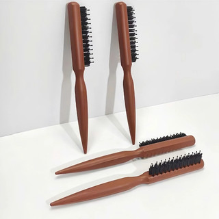 LƯỢC TÓC CON BABY HAIR COMBO 2 CÂY | TẠO PHỒNG CHÂN TÓC - CHIA NGÔI VUỐT TÓC MAI TẠO KIỂU TÓC NỮ