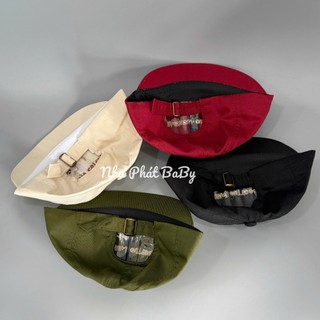 [ Bé 4 tháng - 18 THÀNG tuổi ] NÓN KẾT VẢI KAKI MỀM THÊU CHỮ CUTE BASIC CHO BÉ TRAI BÉ GÁI