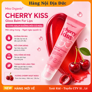 Son Dưỡng Môi Hương Trái Cây Miss Organic Giúp Căng Bóng , Chống Oxy Hóa, Giảm Khô Môi | 1 Tuýp/10ML