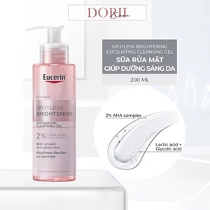 GEL RỬA MẶT EUCERIN GIÚP DƯỠNG SÁNG DA SPOTLESS BRIGHTENING EXFOLIATING CLEANSING GEL 200ML