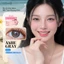 Kính áp tròng khoá ẩm 1 Ngày Màu Xám Tro Trầm Ánh Xanh CARASE, Lens cận AMIE GRAY