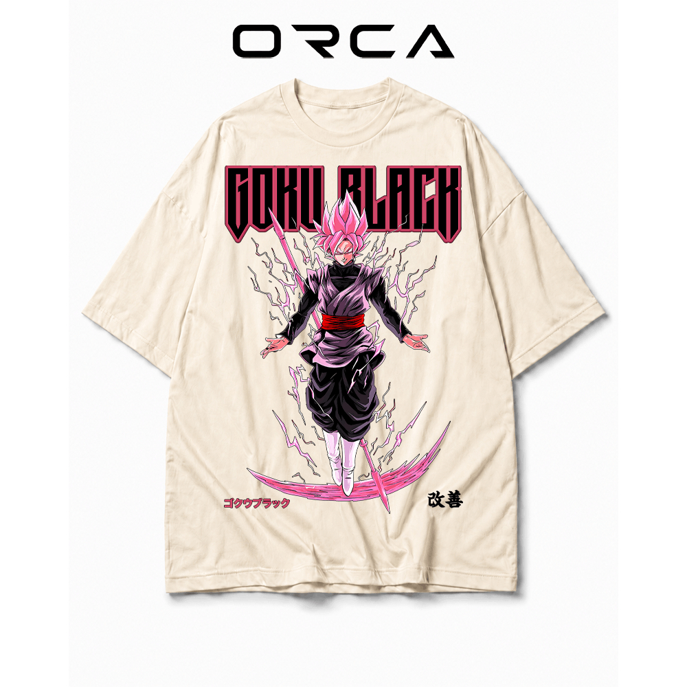 Áo thun Orca in hình Black Goku Dragon Ball - Vải Cotton cao cấp - ORCA68