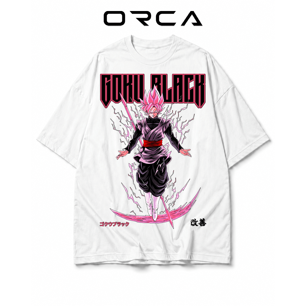 Áo thun Orca in hình Black Goku Dragon Ball - Vải Cotton cao cấp - ORCA68