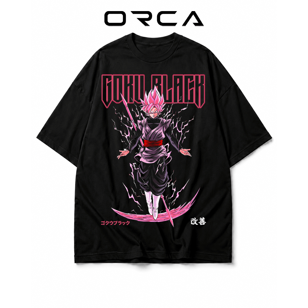 Áo thun Orca in hình Black Goku Dragon Ball - Vải Cotton cao cấp - ORCA68