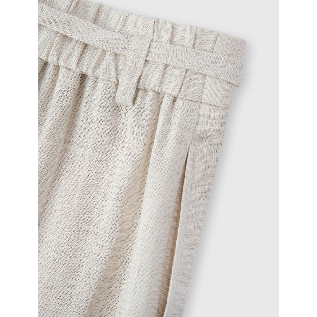 Quần dài nữ rayon linen dáng rộng có lót CANIFA 6BP26S003