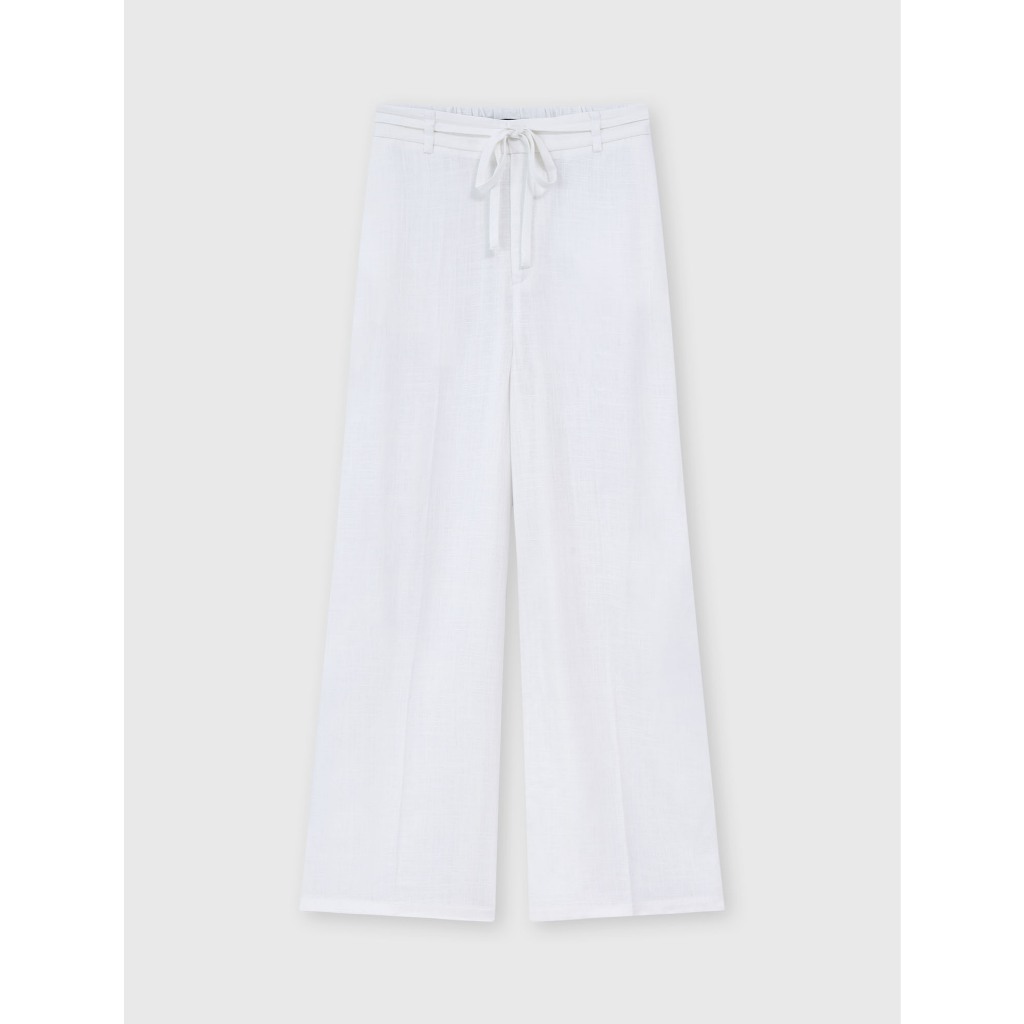 Quần dài nữ rayon linen dáng rộng có lót CANIFA 6BP26S003