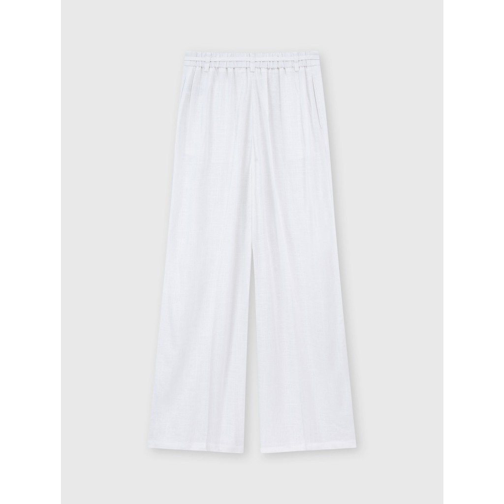 Quần dài nữ rayon linen dáng rộng có lót CANIFA 6BP26S003