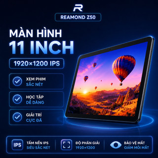 Máy Tính Bảng Reamond K70| Tablet Học Tập Giải Trí Tiện Ích|  16GB RAM| 512GB ROM| Màn Hình 11 Inch