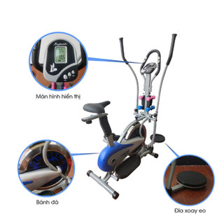 Xe đạp tập ORBITRAK 2085 kèm đĩa xoay eo và 2 cặp tạ tay, xe đạp toàn thân đa năng- BH 5 năm