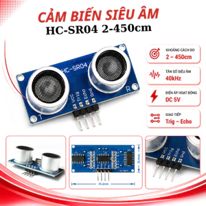 Mạch cảm biến siêu âm HC-SR04