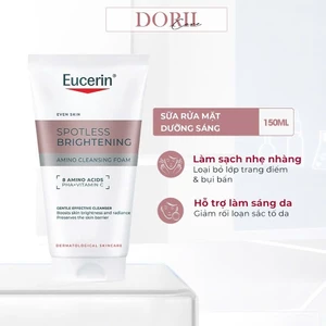 Eucerin Sữa Rửa Mặt Trắng Da Spotless Brightening Cleansing Foam150g