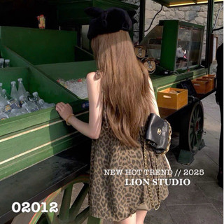 QCL1 02012 Váy 2s da báo dáng babydoll xinh xỉu(Freesz)
