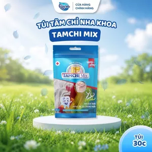 Tăm Chỉ Nha Khoa TAMCHI MIX Gói 30 Cái TCTH001, Bảo Vệ Nướu, Phù Hợp Cho Cả Gia Đình Hàng Chính Hãng